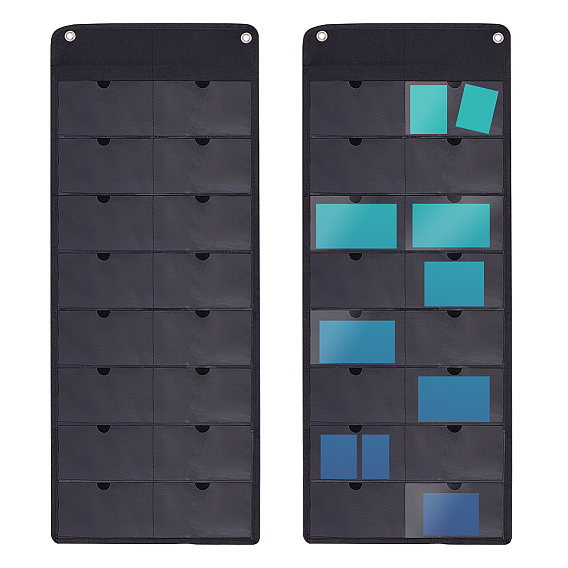 Сумка для хранения из оксфордской ткани, подвешиваемая на стену., прямоугольные