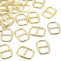 2-Hole Alloy Buttons, Cadmium Free & Nickel Free & Lead Free, Rectangle