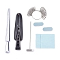 UK Standard Ring Sizer Messkit, mit Ringklemme, Dorn & 26Stk. Ringmaßlehre (a bis z), zum Messen und Reparieren von Ringen
