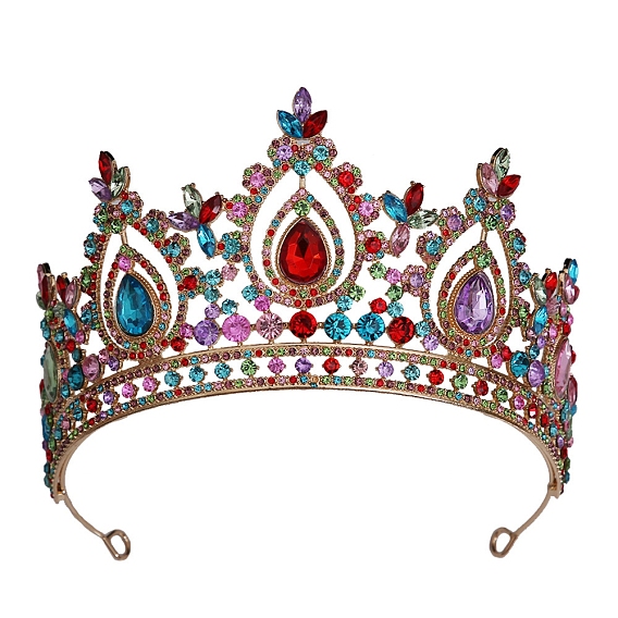 Сплав горный хрусталь ленты для волос, аксессуары для волос для женщин и девочек, корона