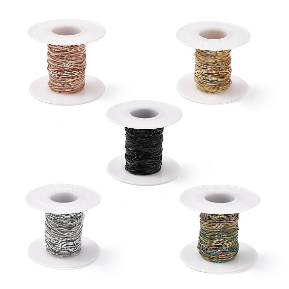 304 серпантинная цепь из нержавеющей стали, пайки, с катушкой, ионное покрытие (ip)