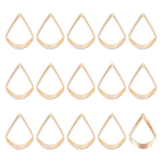 16 латунные подвески шт., очарование слезы