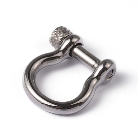304 D-Ring-Ankerschäkel aus Edelstahl, für Armbänder machen
