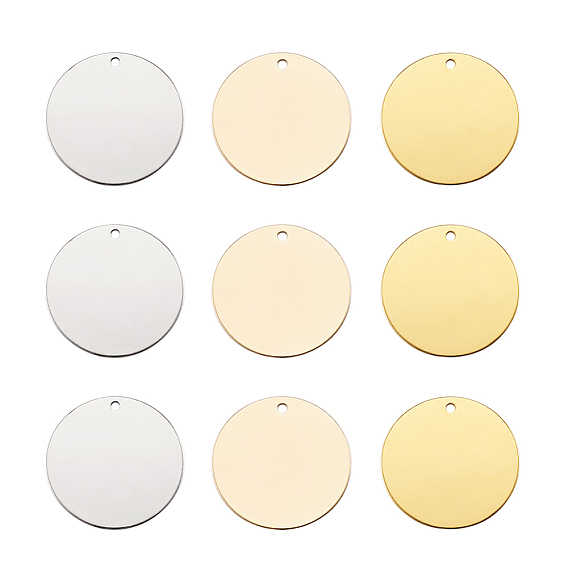 Латунные подвески, плоско-круглые, штамповка заготовок тегов