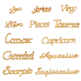 Alloy Cabochons, Twelve Constellations