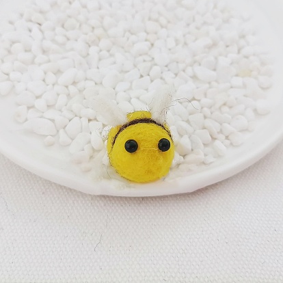 Кабошоны из шерстяного войлока, Пчелы