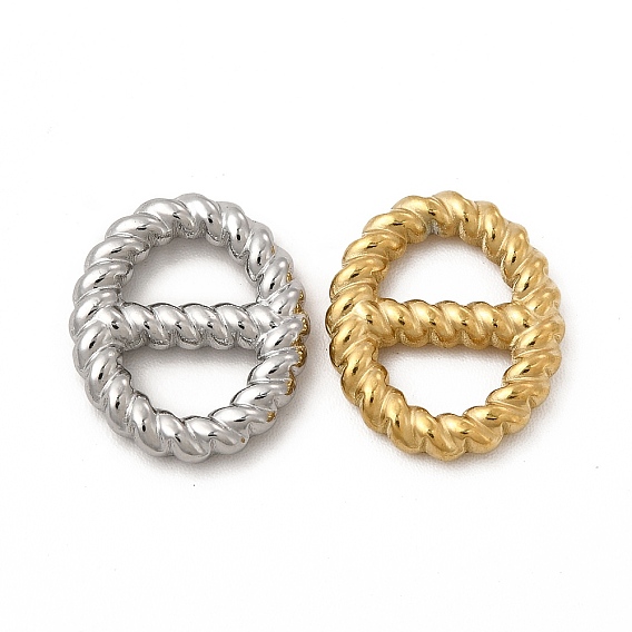 304 нержавеющей стали связывающий кольца, скользящая пряжка, витых овальных