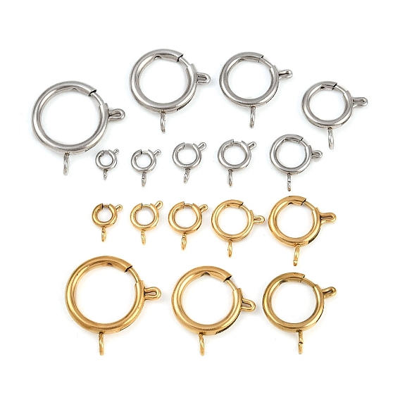 304 пружинные кольца из нержавеющей стали, ионное покрытие (ip)