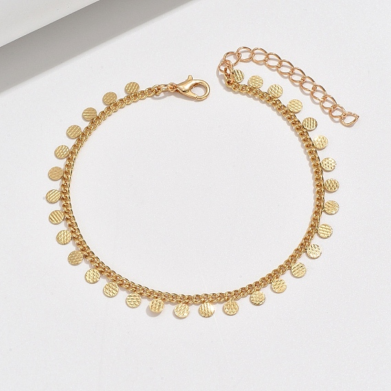 Браслеты на ногу из сплава в стиле бохо с кисточками из витой цепочки