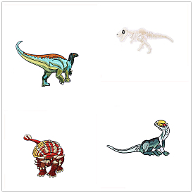Dinosaur Computerized Embroidery Cloth Iron on Patches, Stick On Patch, Costume Accessories, Appliques