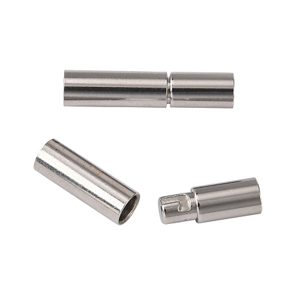 304 Stainless Steel Bayonet Clasps, Column