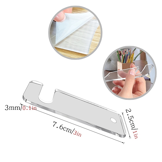 Transparent Acrylic Display Easels