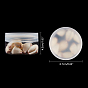 Natural Cowrie Shell Beads, Undrilled/No Hole Beads