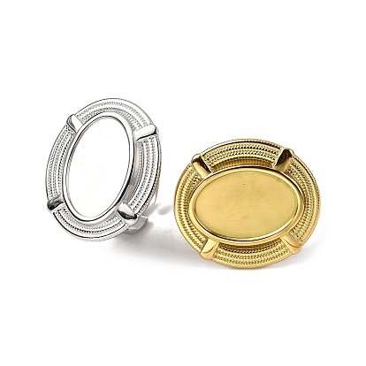 304 компоненты манжетного кольца из нержавеющей стали, Настройки колодки кольцо, овальные