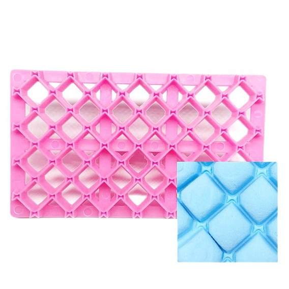 Food Grade Plastic Cookie Printing Moulds, DIY Biscuit Baking Tool, Bowknot