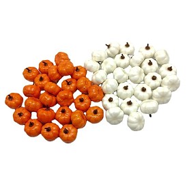 Plastic Artificial Mini Pumpkin Model, for Photography Props Display Decorations