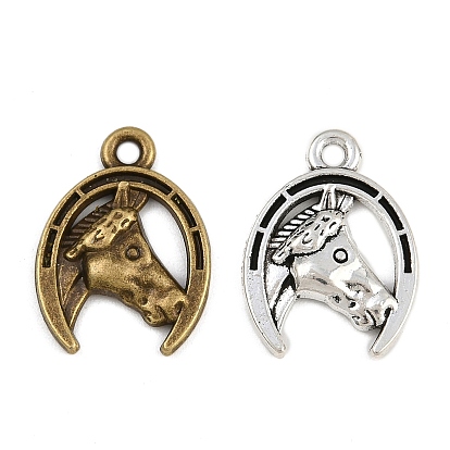 Сплавочные подвески тибетского стиля, голова лошади
