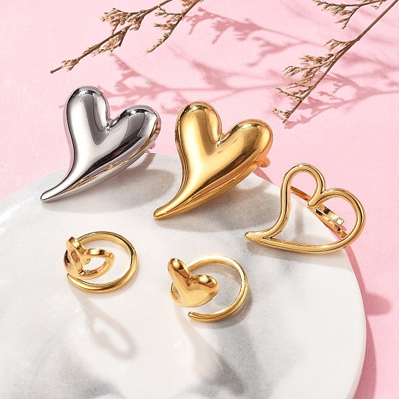 304 из нержавеющей стали манжеты кольца, сердце