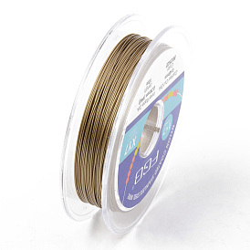 Tiger Tail Beading Wire, 7-Strand Bead Stringing Wire, Nylon Coated Stainless Steel Wire