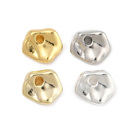 Spacer бисер латунные, самородки