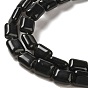 Natural Obsidian Beads Strands, Rectangle