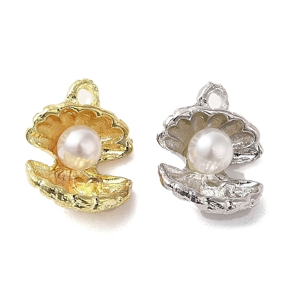 Сплав с подвесками из горного хрусталя, с ABS имитации жемчуга, подвески в форме ракушек