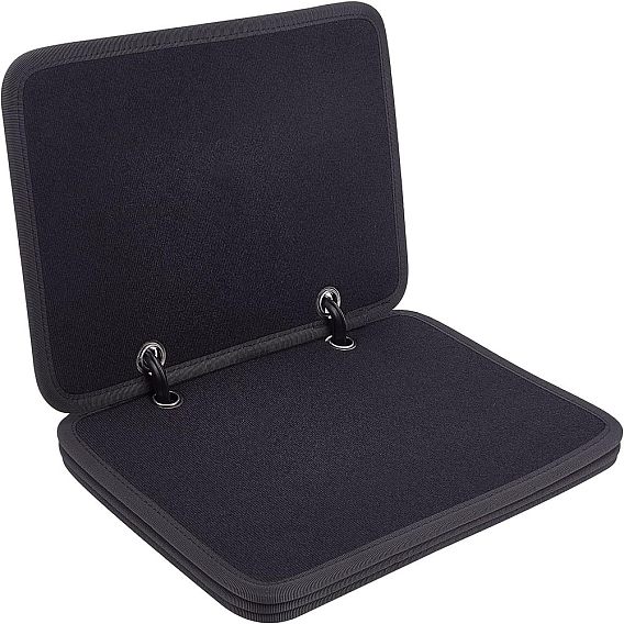 Samt Brosche Pin Display Organizer, Rechteck