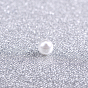 Olycraft Eco-Friendly Plastic Imitation Pearl Beads, High Luster, Grade A, No Hole Beads, Round