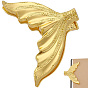 1Pc Alloy Clips, for Paper Document, School Office Supplies, Retro Mermaid Tail
