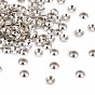 Brass Tiny Bead Cones, 3x0.8mm, Hole: 1mm