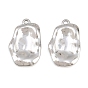 304 Stainless Steel Pendants, Nuggets Charms