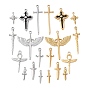 10 шт. 304 подвески из нержавеющей стали, крест очарование