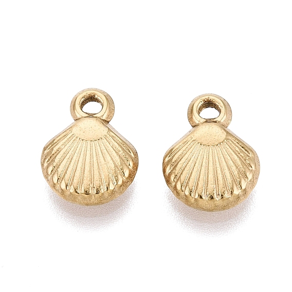 304 подвески из нержавеющей стали, подвески в форме ракушек, ионное покрытие (ip), долговечный