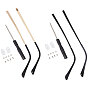 4шт 2 цвета сплава дужки для очков, замена дужек оправы очков