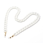 Acrylic Curb Chain Eyeglasses Chains, Neck Strap for Eyeglasses, with Acrylic Links, 304 Stainless Steel Jump Rings, Lobster Claw Clasps, Rubber Loop Ends