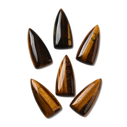 Natural Gemstone Cabochons, Triangle
