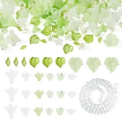 Ювелирные изделия, включая акриловые бусины и подвески., Имитация жемчужных бусин и стеклянных бусин из АБС-пластика