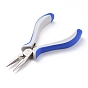 5 inch Carbon Steel Rustless Needle Nose Pliers for Jewelry Making Supplies, Ferronickel, 128mm
