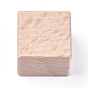 Beech Wooden Stamp, for Scrapbooking, Square