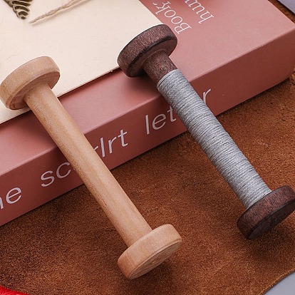 Катушка с нитками для шитья по дереву, пустые шпульки, для вышивальных и швейных машин