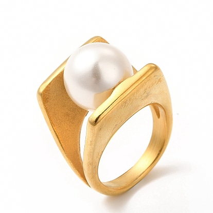 Ионное покрытие (ip) 304 перстни из нержавеющей стали, классические пластиковые кольца с широкой полосой для женщин