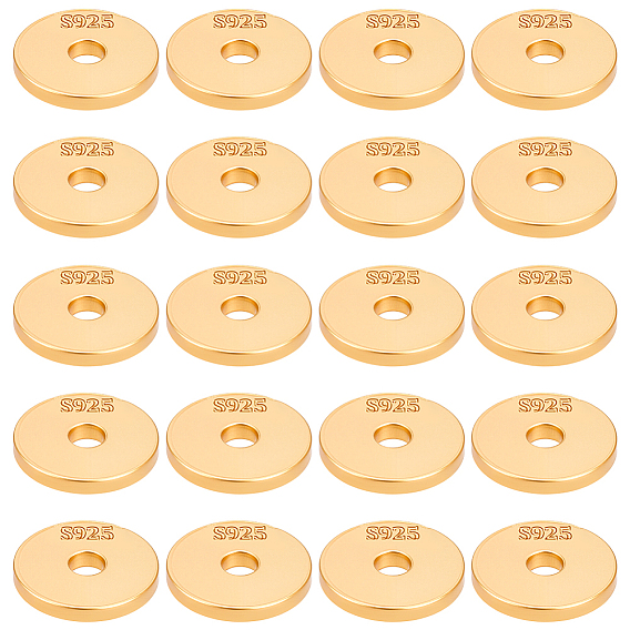 20шт. плоские круглые шайбы из стерлингового серебра, с замшевой тканью из поликарбоната квадратной серебряной полировальной салфеткой