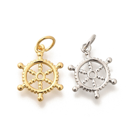 Латунные подвески, с целью перехода в кольце, долговечный, без свинца и без кадмия, подвески для колес кораблей