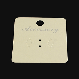 Rectangle Shape Cardboard Display Cards