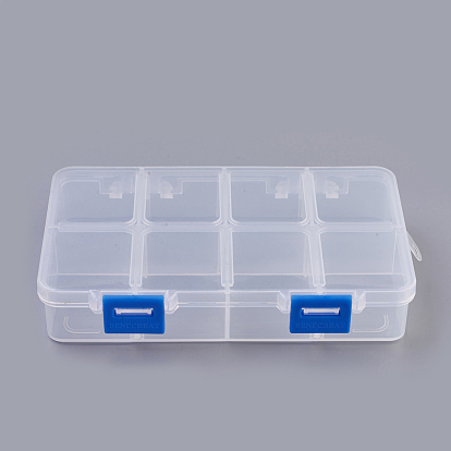 Organizer Storage Plastic Boxes, Rectangle