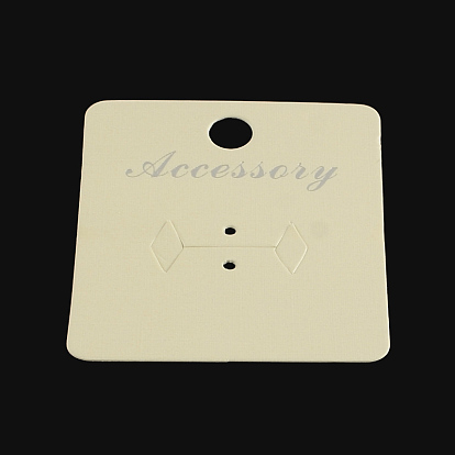 Rectangle Shape Cardboard Display Cards
