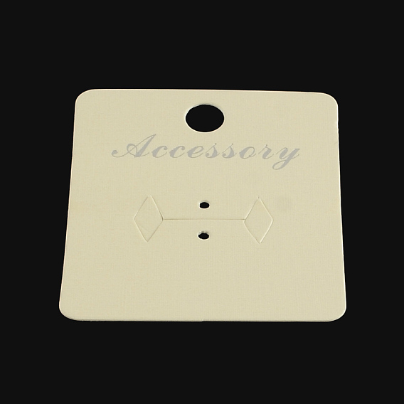 Rectangle Shape Cardboard Display Cards