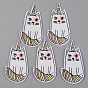 Computerized Embroidery Cloth Iron on/Sew on Patches, Appliques, Costume Accessories, Cat Shape