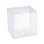 Пластиковые прозрачные упаковочные коробки, кубические