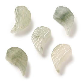 Natural Jade Carved Beads, Wing